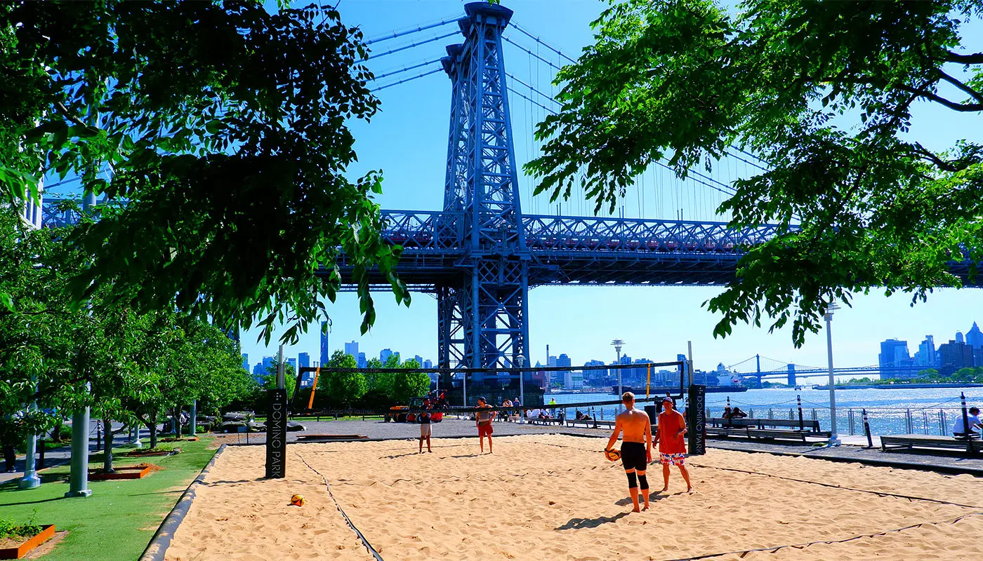 Williamsburg Bridge in New York - Wandeling van Manhattan naar Williamsburg