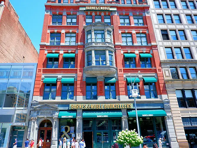 Boekwinkels in New York - Barnes and Noble