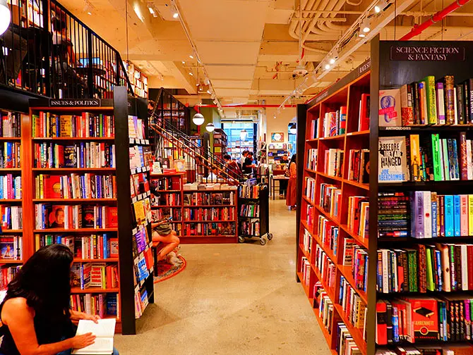 Boekwinkels in New York - McNally Jackson in SoHo