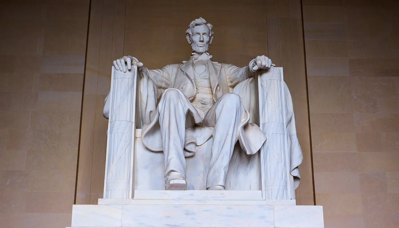 Hoe bezoek je Washington D.C. vanuit New York - Lincoln Memorial