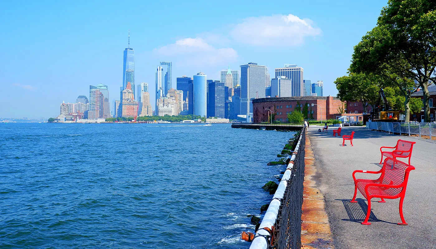Wandelroute Governors Island in New York - Impressie van de wandelroute
