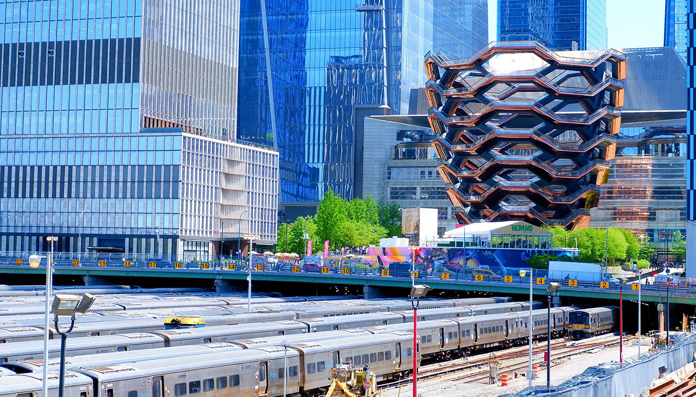 Wandelroute High Line Park - Hudson Yards in New York - Verken Manhattan
